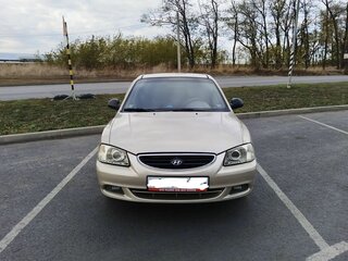 2006 Hyundai Accent ТагАЗ II, бежевый, 730000 рублей, вид 1