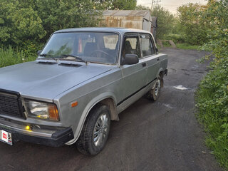 2010 Lada (ВАЗ) 2107, серебристый, 85000 рублей, вид 1