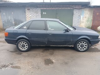 1991 Audi 80 IV (B3), синий, 260000 рублей, вид 4