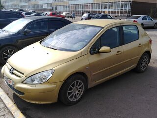 2003 Peugeot 307 I, золотистый, 410000 рублей, вид 1