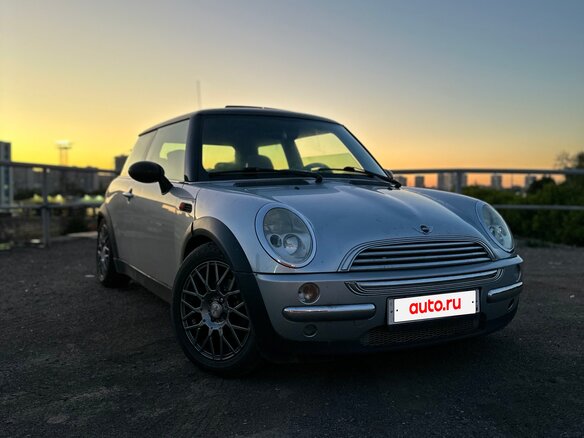 2002 Mini Hatch Cooper I (R50), серый, 600000 рублей