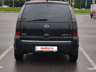 2008 Opel Meriva A Рестайлинг, чёрный, 320000 рублей, вид 4
