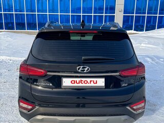 2019 Hyundai Santa Fe IV, чёрный, 3150000 рублей, вид 3
