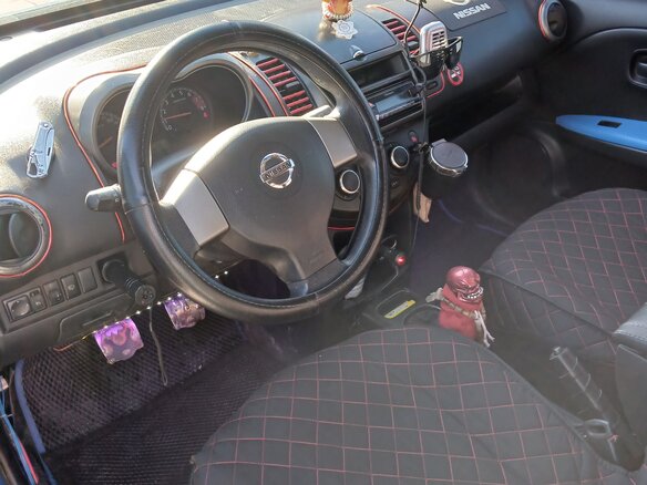 2007 Nissan Note I, синий, 520000 рублей - вид 8