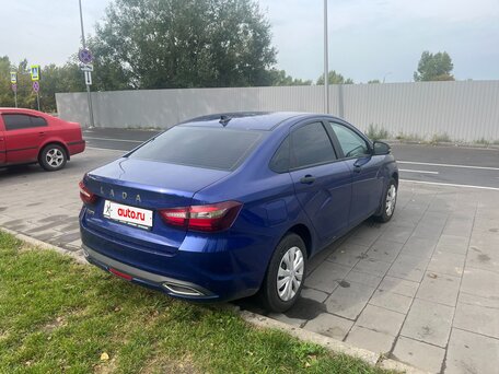 2025 Lada (ВАЗ) Vesta I Рестайлинг (NG), синий, 1155000 рублей, вид 4