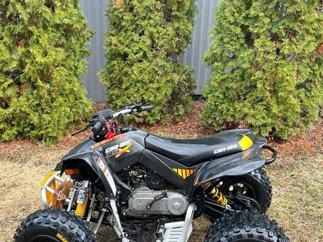 2007 BRP Can-Am DS 90, жёлтый, 280000 рублей, вид 1