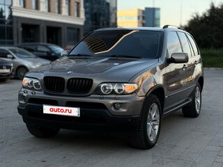 2005 BMW X5 4.4i I (E53) Рестайлинг, коричневый, 639000 рублей, вид 3