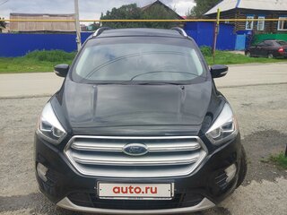 2017 Ford Kuga II Рестайлинг, чёрный, 1600000 рублей, вид 2