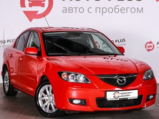 2007 Mazda 3 I (BK) Рестайлинг, красный, 699000 рублей, вид 1