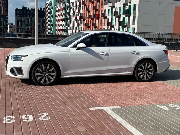 2021 Audi A4 40 TFSI V (B9) Рестайлинг, белый, 2847840 рублей - вид 9