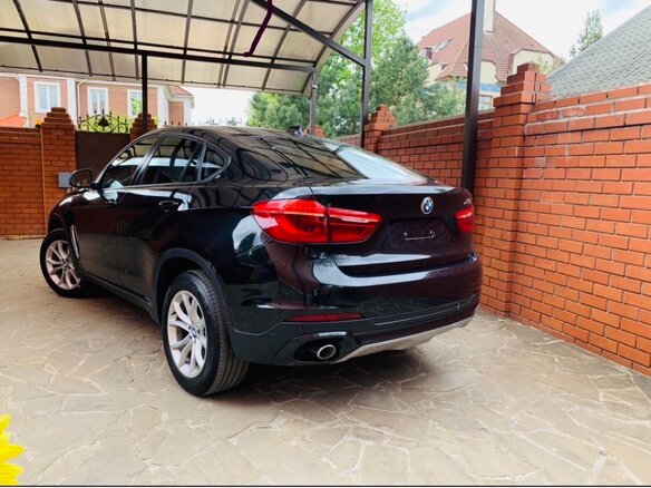2015 BMW X6 30d II (F16), чёрный, 4000000 рублей - вид 5