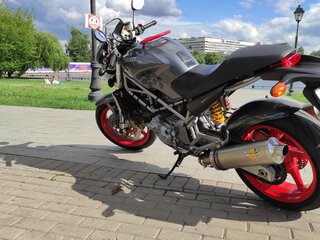 2002 Ducati Monster S4, серый, 389000 рублей, вид 3