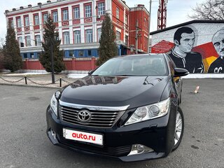 2014 Toyota Camry VII (XV50), чёрный, 1700000 рублей, вид 1