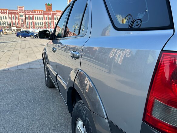 2002 Kia Sorento 4-speed I, серебристый, 460000 рублей - вид 7