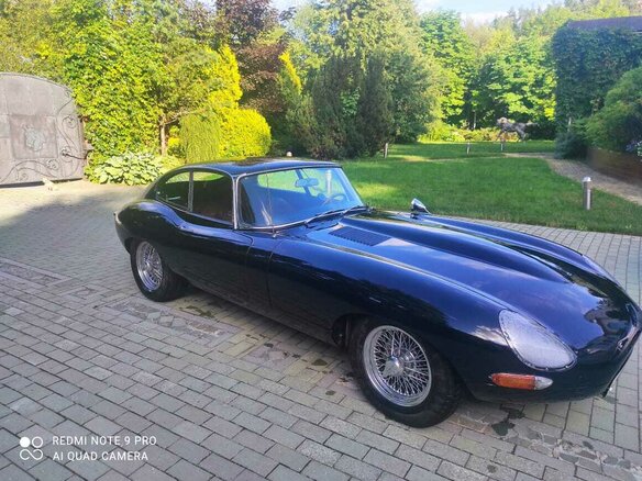 1964 Jaguar E-Type Series 1, чёрный - вид 2