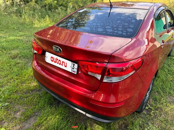 2015 Kia Rio III, красный, 1200000 рублей - вид 3