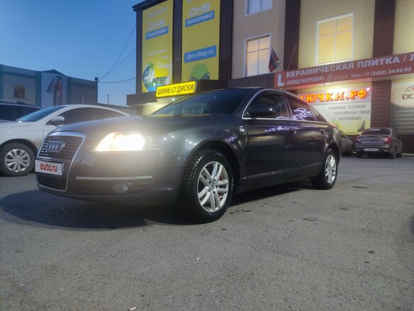 2007 Audi A6 III (C6), серый, 890000 рублей
