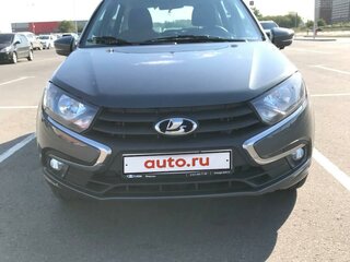 2021 Lada (ВАЗ) Granta I Рестайлинг, серый, 1155000 рублей, вид 3