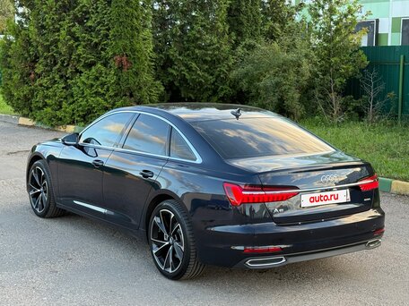 2021 Audi A6 45 TFSI V (C8), синий, 2850000 рублей, вид 5