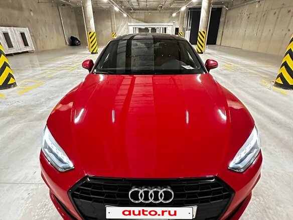 2021 Audi A5 Sportback 40 TFSI II (F5) Рестайлинг, красный, 3700000 рублей - вид 11