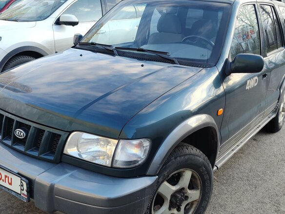 2006 Kia Sportage I, зелёный, 700000 рублей - вид 8