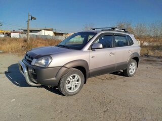 2005 Hyundai Tucson I, серебристый, 850000 рублей, вид 3