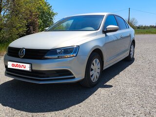2015 Volkswagen Jetta VI Рестайлинг, серебристый, 1600000 рублей, вид 2