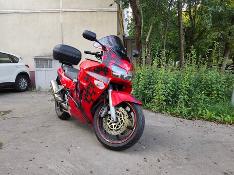 2000 Honda VFR 800, красный, 400000 рублей, вид 3