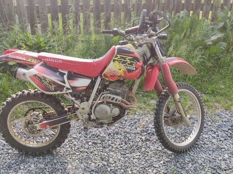 2003 Honda XR 250, красный, 250000 рублей, вид 2