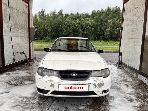 2012 Daewoo Nexia I Рестайлинг, белый, 119999 рублей - вид 1