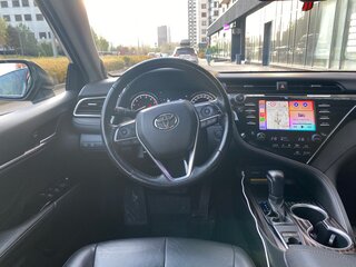 2019 Toyota Camry VIII (XV70), синий, 2450000 рублей, вид 5