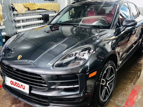 2021 Porsche Macan I Рестайлинг, серый, 6100000 рублей - вид 10