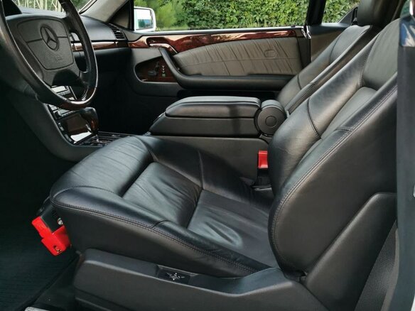 1997 Mercedes-Benz CL-Класс 600 I (C140), белый - вид 24