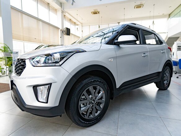 2021 Hyundai Creta I Рестайлинг, серебристый