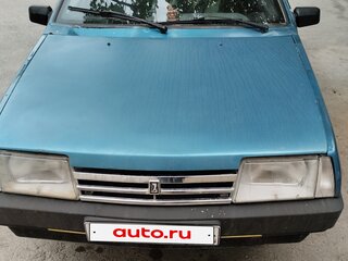 2001 Lada (ВАЗ) 21099, синий, 100000 рублей, вид 1