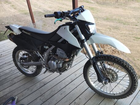 2017 Kawasaki KLX 250, белый, 550000 рублей, вид 1
