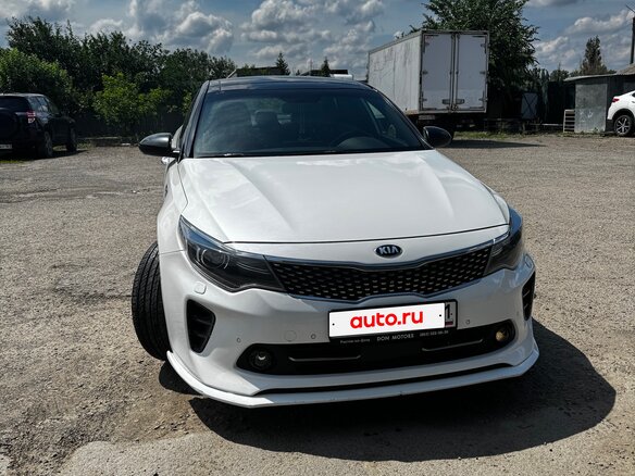 2016 Kia Optima IV, белый, 1970000 рублей - вид 2