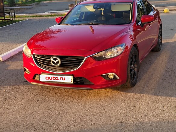 2012 Mazda 6 III (GJ), красный, 1300000 рублей - вид 2
