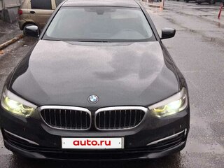 2017 BMW 5 серии 520d VII (G30/G31/G38), чёрный, 2250000 рублей, вид 1