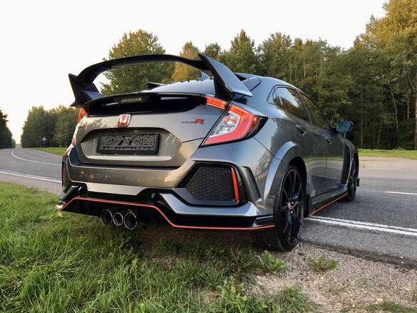 2017 Honda Civic Type R X, серый - вид 18