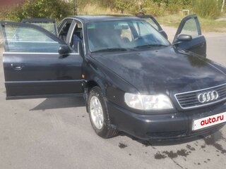 1996 Audi A6 I (C4), чёрный, 420000 рублей, вид 2
