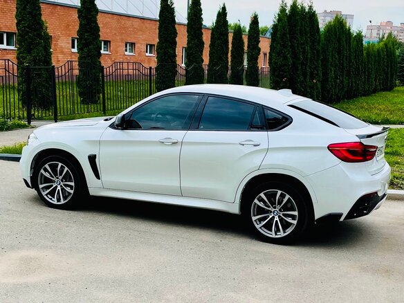 2016 BMW X6 M50d II (F16), белый - вид 20