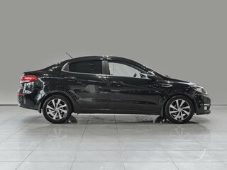 2015 Kia Rio III Рестайлинг, чёрный, 1250000 рублей, вид 5