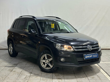 2011 Volkswagen Tiguan I Рестайлинг, чёрный, 870000 рублей, вид 2