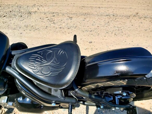 2000 Yamaha XVS400 Drag Star, чёрный, 385000 рублей - вид 5