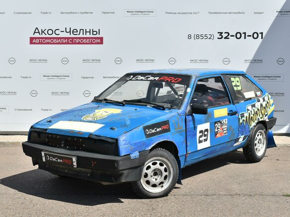 1996 Lada (ВАЗ) 2108, синий