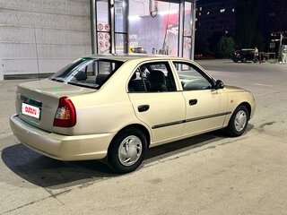 2003 Hyundai Accent II, бежевый, 300000 рублей, вид 3