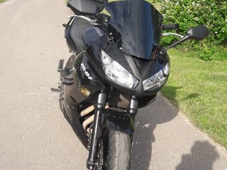 2012 Kawasaki ER-6F (Ninja 650R), чёрный, 500000 рублей, вид 1