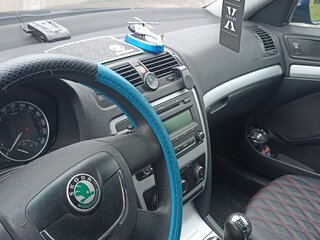 2010 Skoda Octavia Czech market II (A5) Рестайлинг, синий, 560000 рублей, вид 5