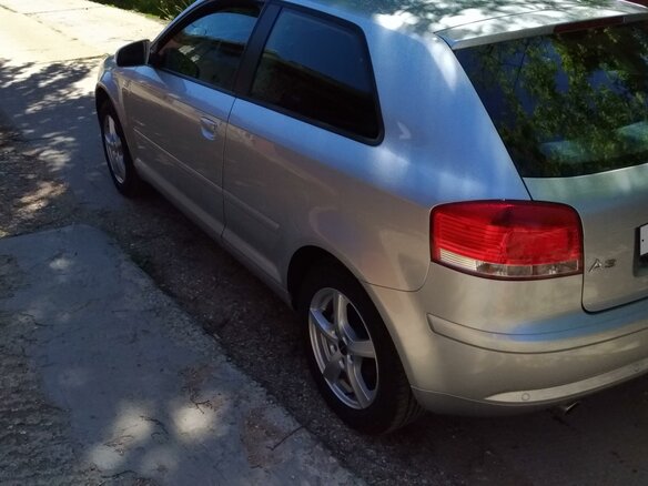 2006 Audi A3 II (8P) Рестайлинг 1, серебристый - вид 3